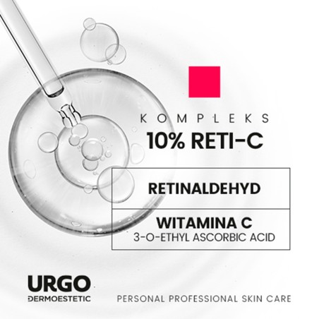 Urgo Dermoestetic Reti Renewal Siero ricostruttivo e ringiovanente 10% Reti-C 30 ml