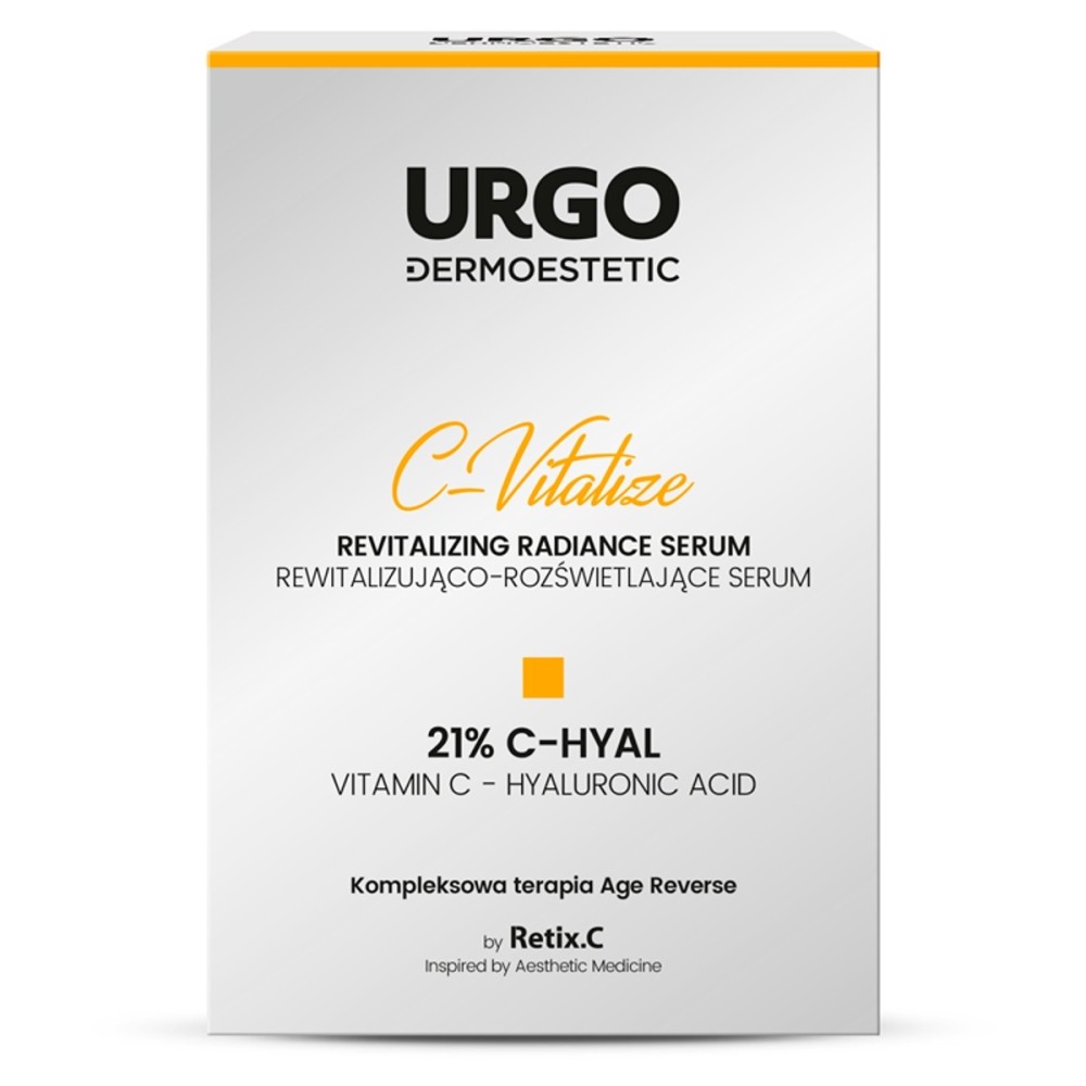 Urgo Dermoestetic C-Vitalize Revitalizing and illuminating serum 21% C-Hyal 30 ml