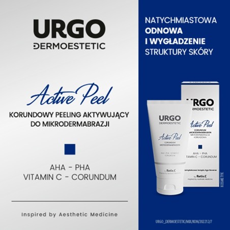 Urgo Dermoestetic Peeling Actif Corindon Microdermabrasion 50 ml