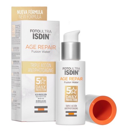 Isdin FotoUltra Age Repair Fusion Water Facial sunscreen with water phase SPF 50 50 ml