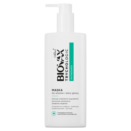 L'biotica Biovax Trychologic Loss masque pour cheveux et cuir chevelu 200 ml