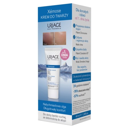 Uriage Xémose Face cream 40 ml