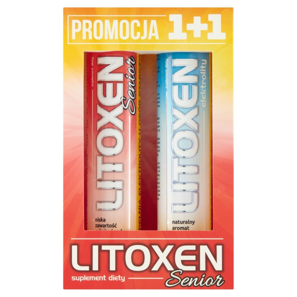 Litoxen Senior Suplement diety 80 g i Suplement diety elektrolity 80 g