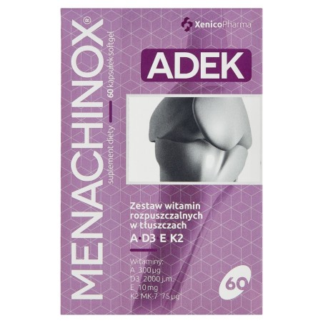 Menachinox ADEK integratore alimentare 16,2 g (60 x 270 mg)