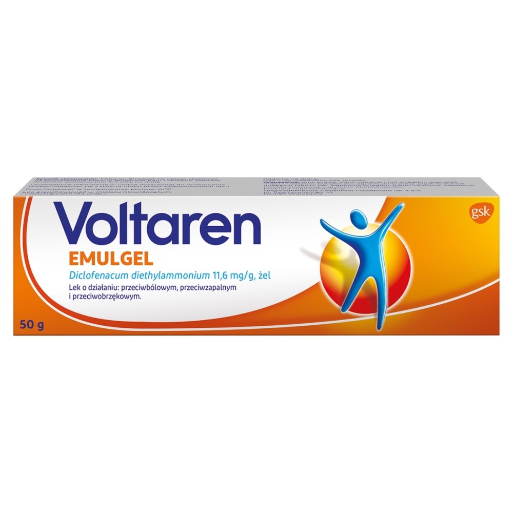 Voltaren Emulgel 11.6 mg/g Anti-inflammatory and anti-swelling painkiller 50 g