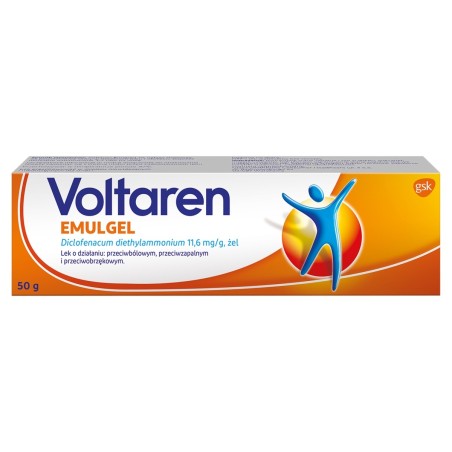 Voltaren Emulgel 11,6 mg/g Protizánětlivý a otok proti bolesti 50 g