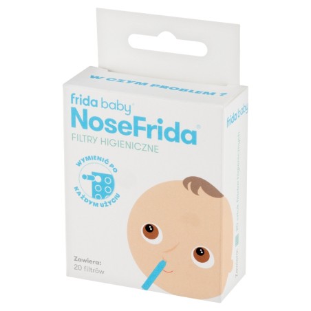 Frida Baby NoseFrida filtros higiénicos 20 piezas
