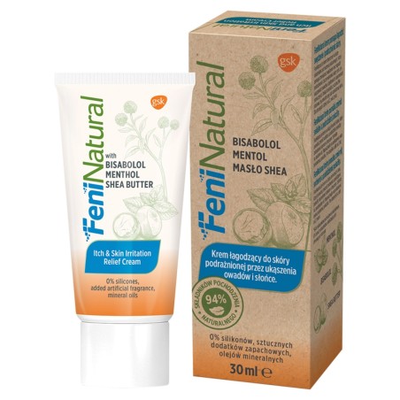FeniNatural Soothing cream for skin irritated by insect bites and sun 30 ml