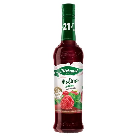Herbapol Dietary supplement raspberry with lemon balm 420 ml