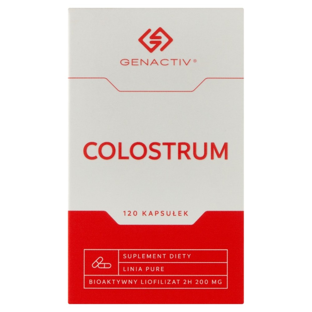 Genactiv Complément alimentaire colostrum 24 g (120 pièces)