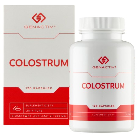 Genactiv Doplněk stravy colostrum 24 g (120 kusů)