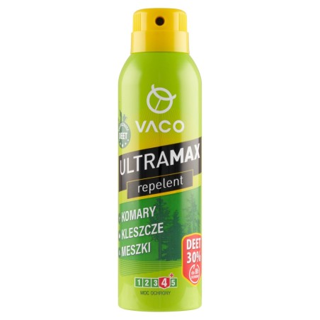 Vaco Ultramax Repelent proti komárům klíšťata pakomáry 170 ml