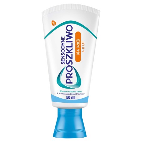 Sensodyne ProSzkliwo Toothpaste with fluoride for children 6-12 years 50 ml