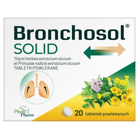 Bronchosol Solid Film-coated tablets 20 pieces