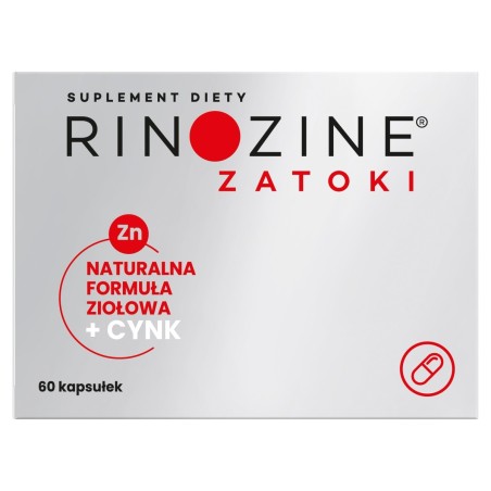 Rinozine Zatoki Suplement diety 31,2 g (60 sztuk)