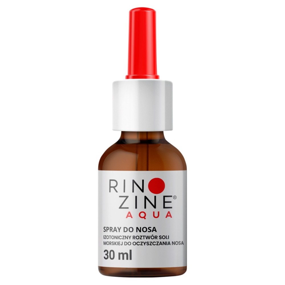 Rinozine Aqua Wyrób medyczny spray do nosa 30 ml