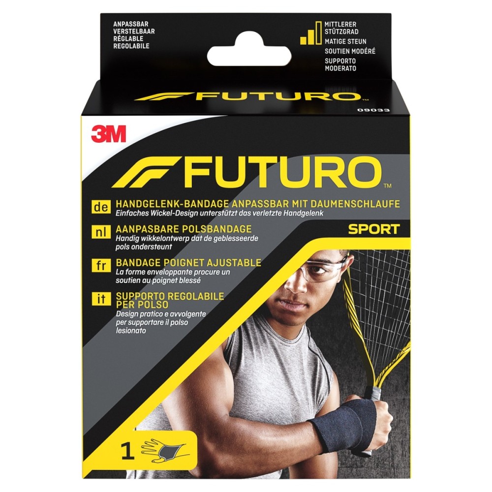 Futuro Sport Nastavitelný pásek na zápěstí 11,4-24,1 cm