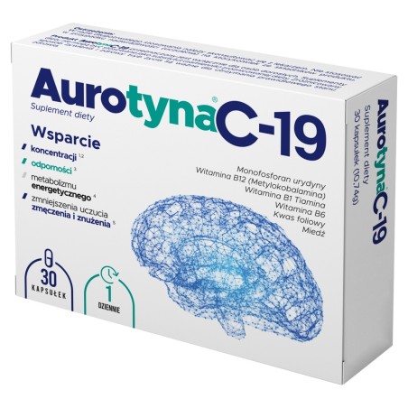 Aurotyna C-19 Dietary supplement 10.74 g (30 pieces)