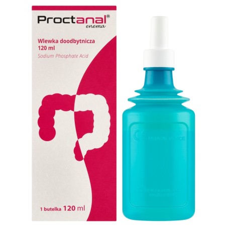 Proctanal Enema Medical device rectal enema 120 ml