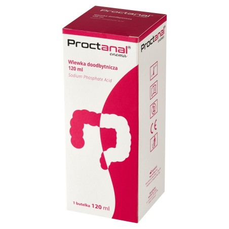 Proctanal Enema Medical device rectal enema 120 ml