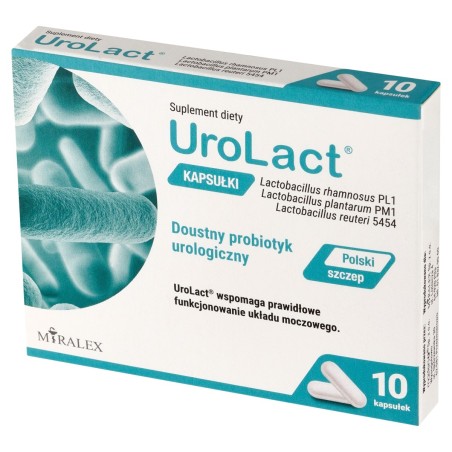 UroLact Suplement diety doustny probiotyk urologiczny 4 g (10 x 400 mg)