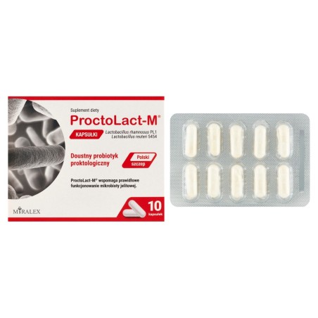 ProctoLact-M Integratore alimentare probiotico proctologico orale 4 g (10 x 400 mg)