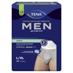 TENA Men Pants Normal Sous-vêtements absorbants pour hommes L/XL 8 pièces
