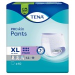 TENA ProSkin Pants Maxi Bragas absorbentes XL 10 piezas