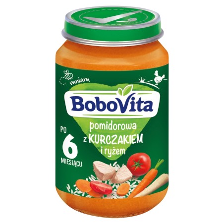 BoboVita Tomate mit Huhn und Reis nach 6 Monaten 190 g