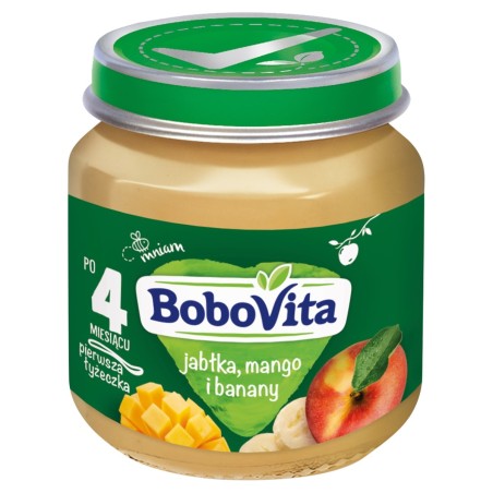 BoboVita Pommes, mangues et bananes dès 4 mois 125 g