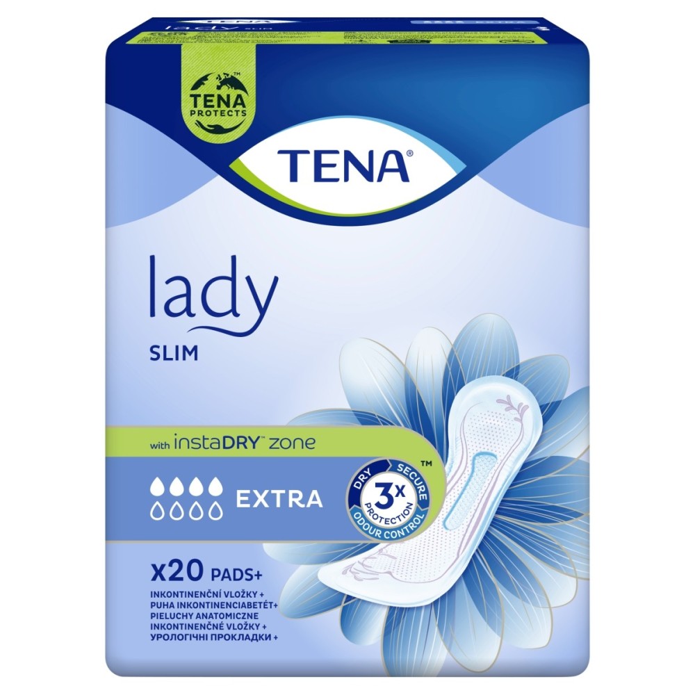 TENA Lady Slim Extra Anatomical diapers 20 pieces