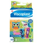 Viscoplast Mix tiritas decoradas para niños 2 tamaños 50 piezas