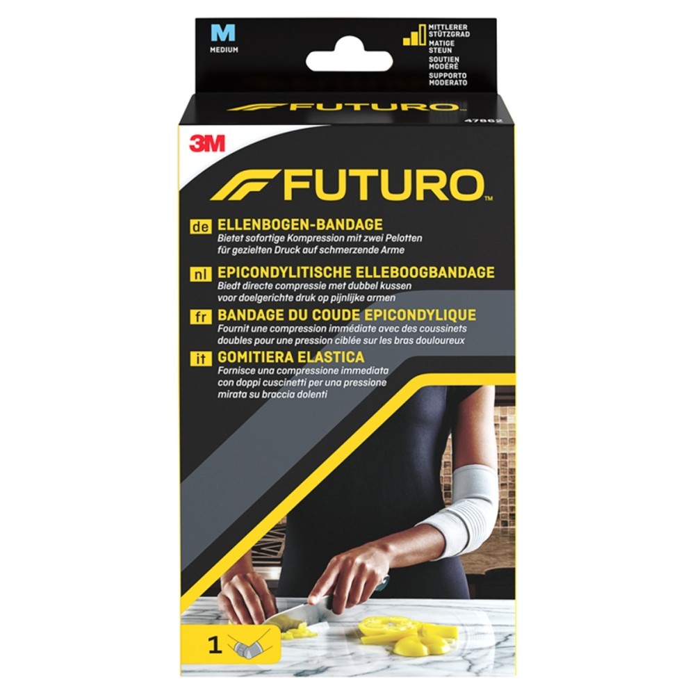 Futuro Elbow joint stabilizing bandage with massage pads size M 25.4-27.9 cm