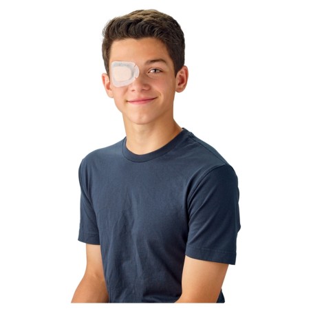 Viscoplast Opti-Plast Augenpflaster für empfindliche und empfindliche Haut 80 mm x 57 mm 5 Stück