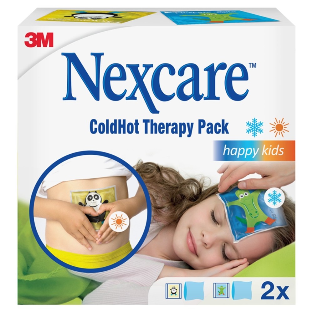 Nexcare ColdHot Therapy Pack Happy Kids Kompres 2 unidades