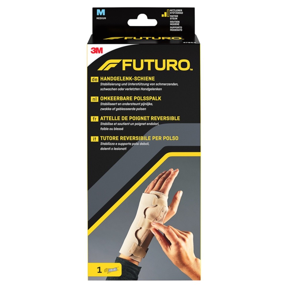 Futuro Double-sided wrist brace with splint size M 15.9-19.0 cm