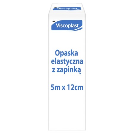 Bande élastique Viscoplast avec fermoir 5 m x 12 cm