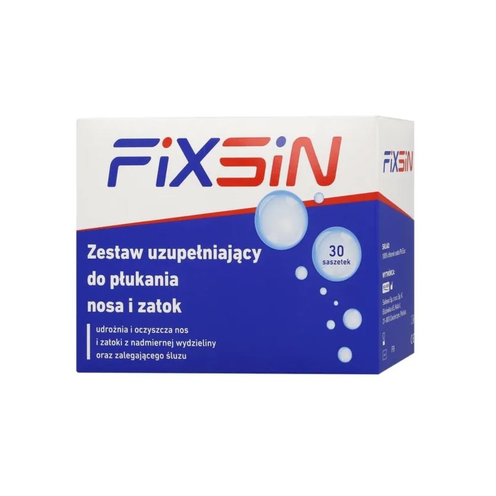 FIXSIN d/flush kit nose/sinuses with ec