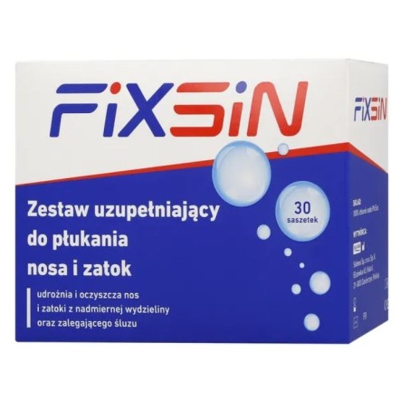 FIXSIN d/kit de chasse d'eau nez/sinus avec ec