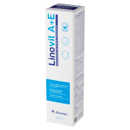 Linovit A+E Dermatological cleansing gel with vitamins A and E 250 ml