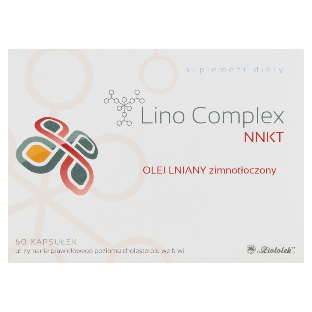 Lino Complex EFA Complemento alimenticio aceite de linaza prensado en frío 60 piezas