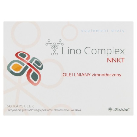 Lino Complex EFA Dietary supplement cold-pressed linseed oil 60 pieces