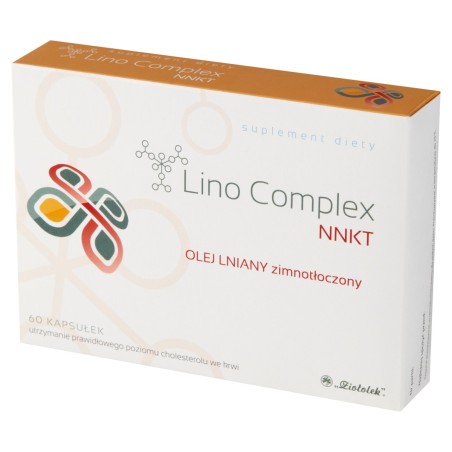 Lino Complex EFA Dietary supplement cold-pressed linseed oil 60 pieces