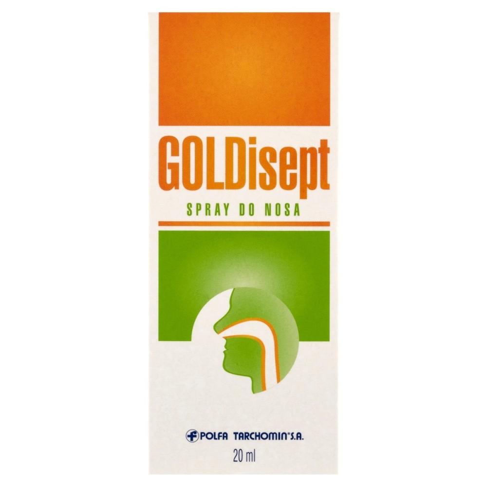 Goldisept Medical device nasal spray 20 ml