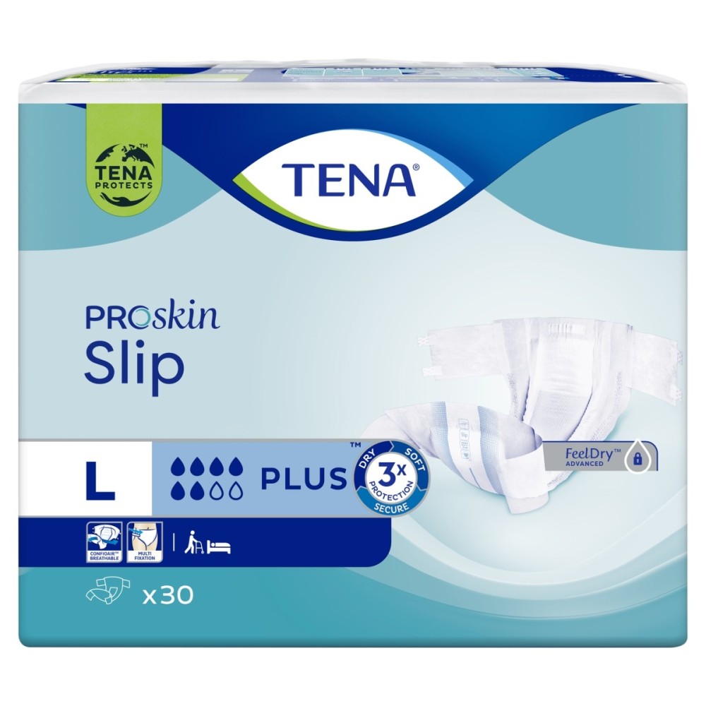 TENA ProSkin Slip Plus Diaper Panties L 30 pieces