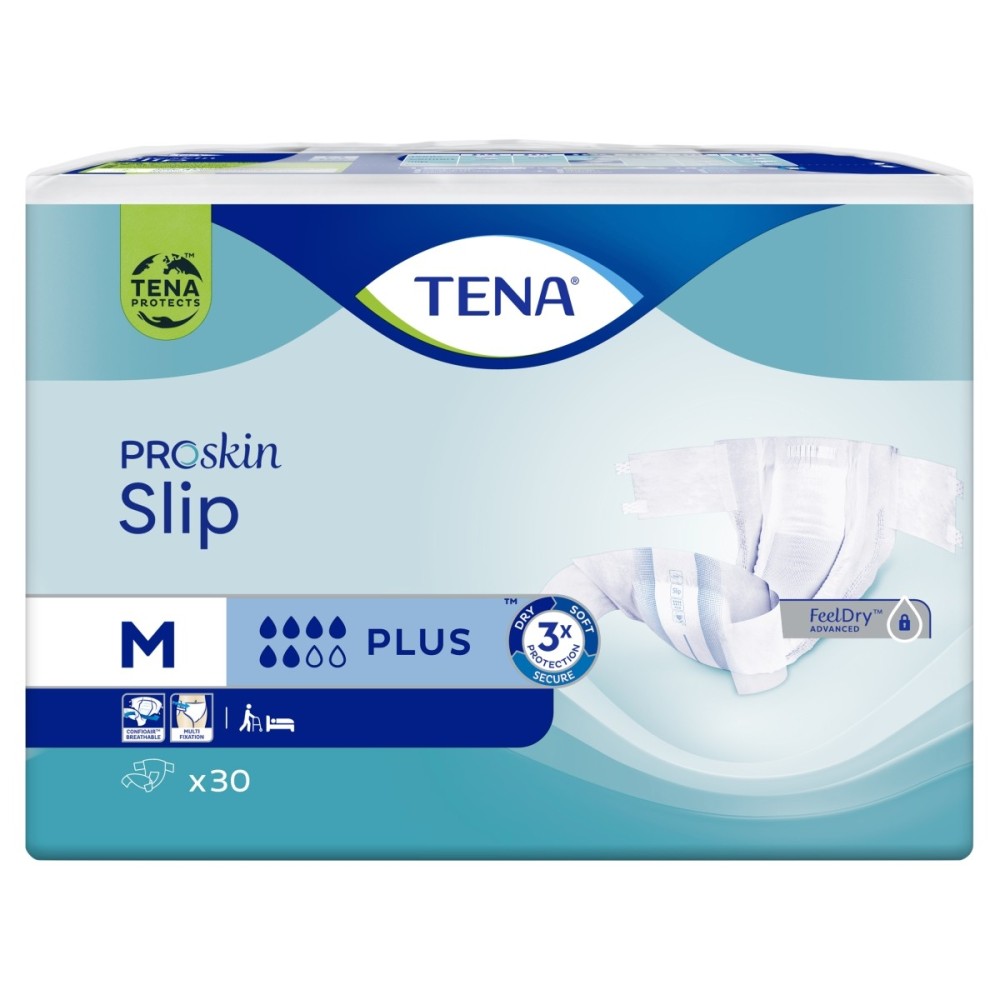 TENA ProSkin Slip Plus Diapers M 30 pieces