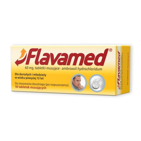 Flavamed comprimidos efervescentes 0,06 g 10 unidades