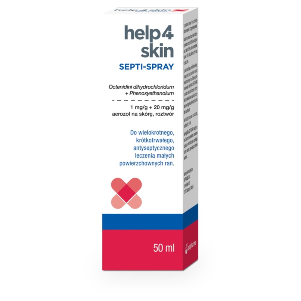 Help4Skin SEPTI-SPRAY, skin aerosol, 50ml