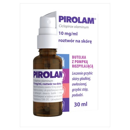 Pirolam solution for skin 1% bottle 30 ml