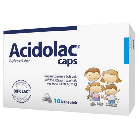 Acidolac capsule x 10 capsule.
